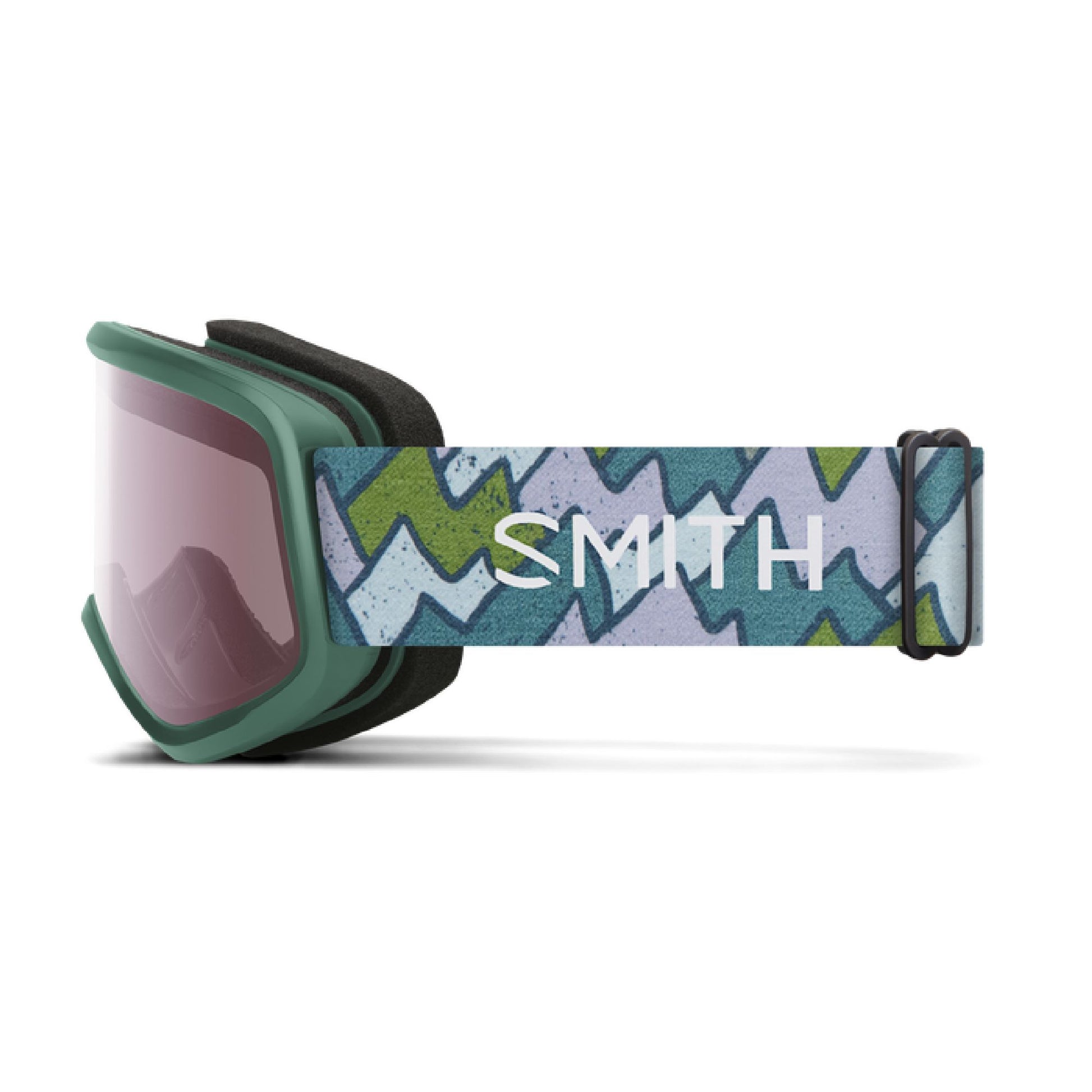 Smith Kids' Snowday Snow Goggle Alpine Green Peaking Ignitor Mirror Snow Goggles