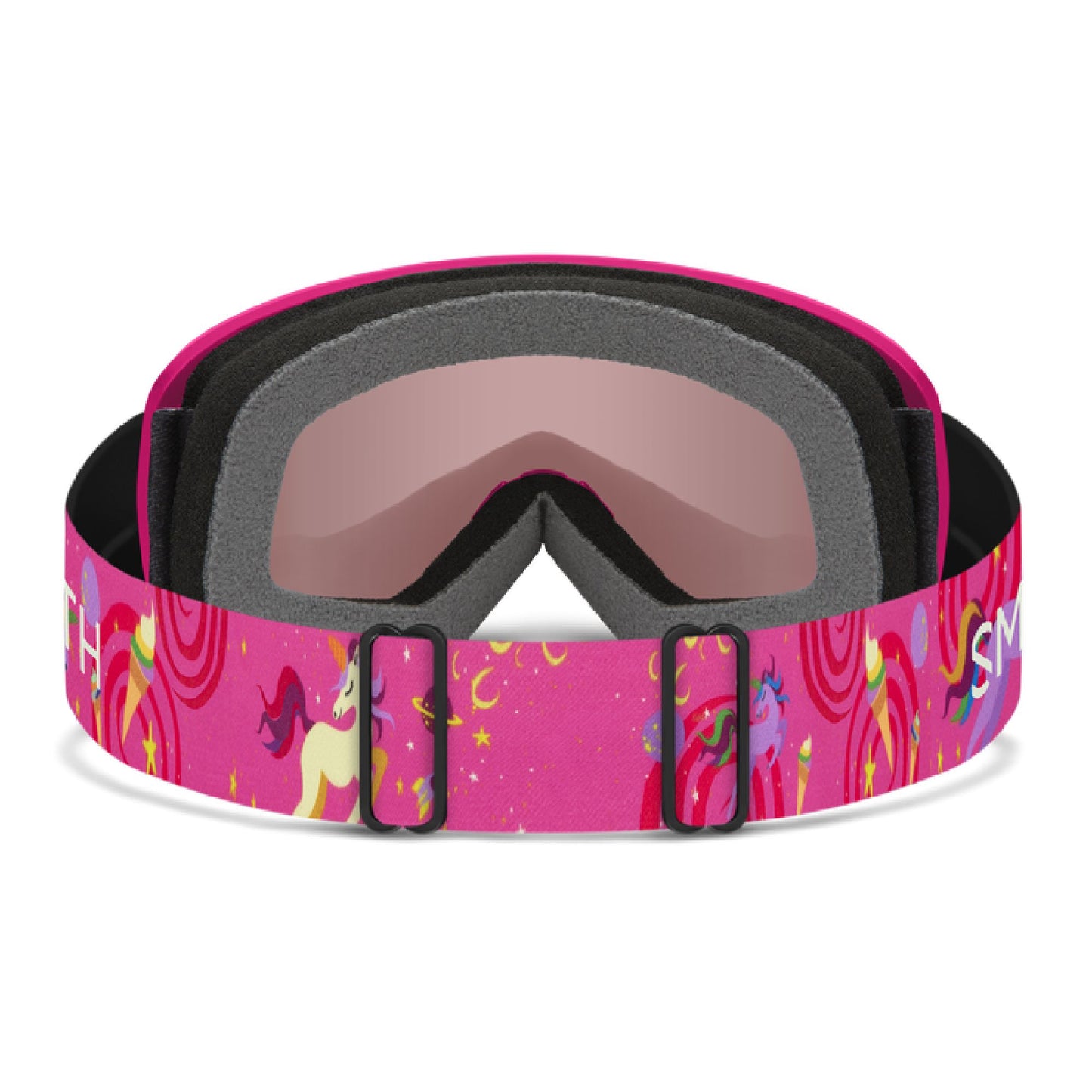 Smith Kids' Snowday Snow Goggle Pink Space Pony Ignitor Mirror Snow Goggles