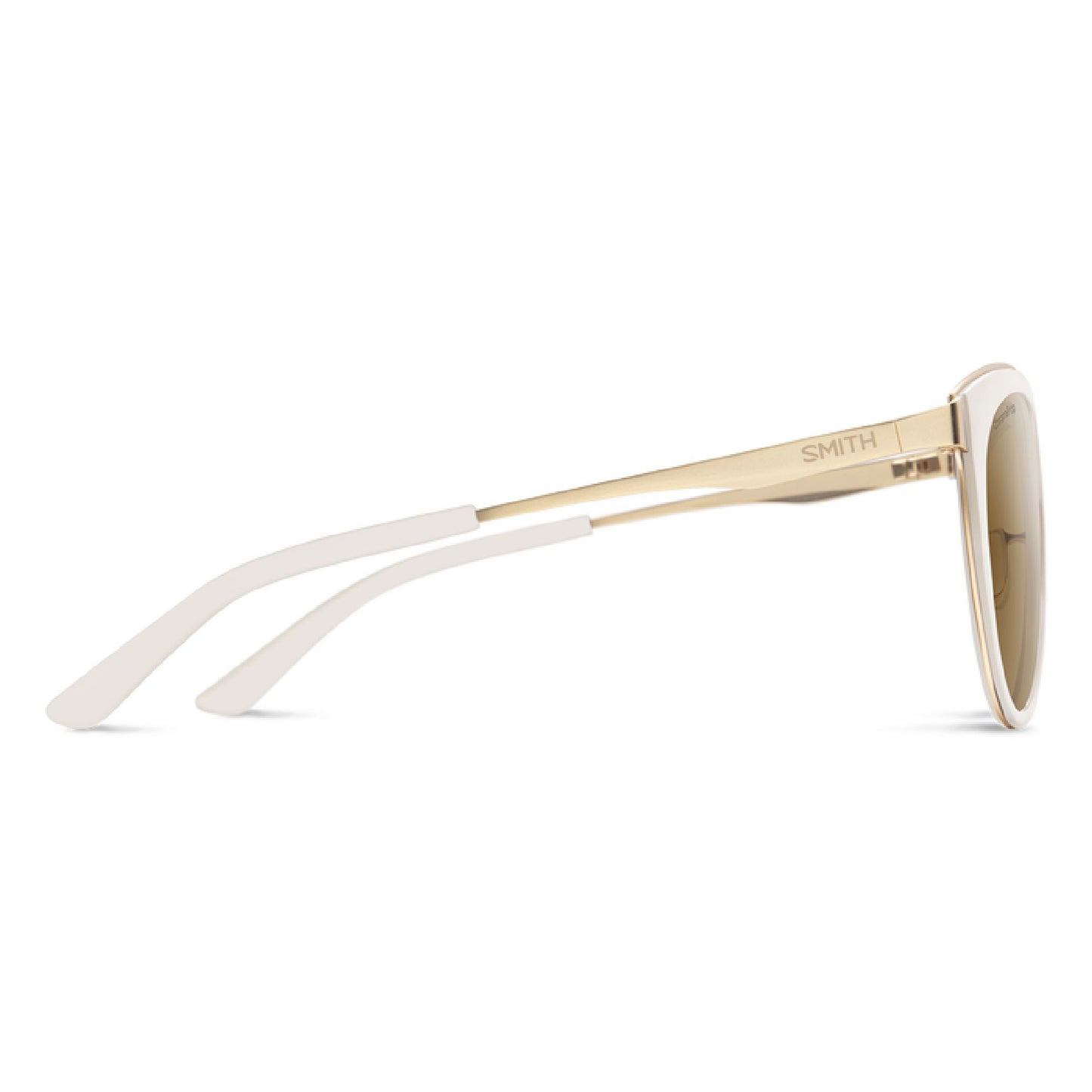 Smith Somerset Sunglasses White Gold Polarized Brown Sunglasses