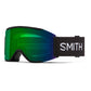 Smith Squad MAG Snow Goggle Black ChromaPop Everyday Green Mirror Snow Goggles