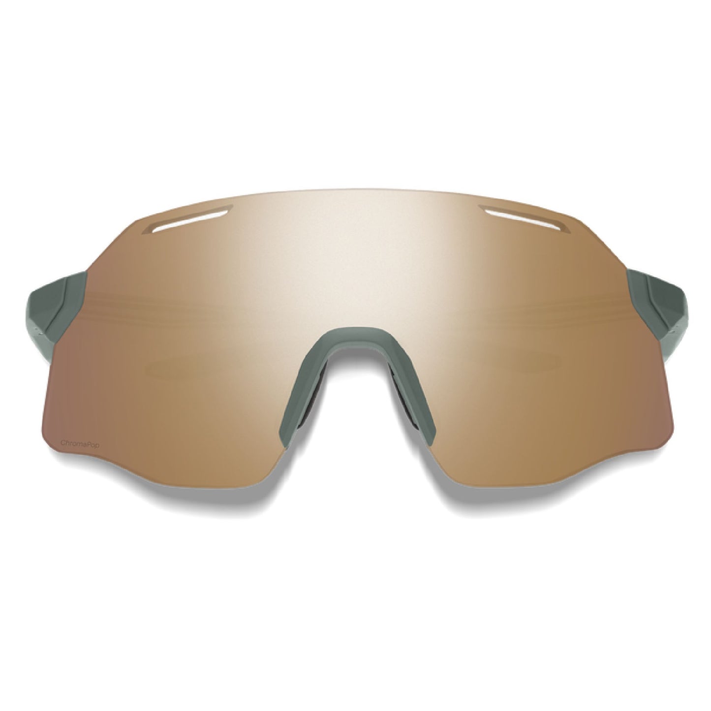 Smith Vert PivLock Sunglasses Matte Alpine Green / ChromaPop Polarized Rose Gold Mirror Sunglasses