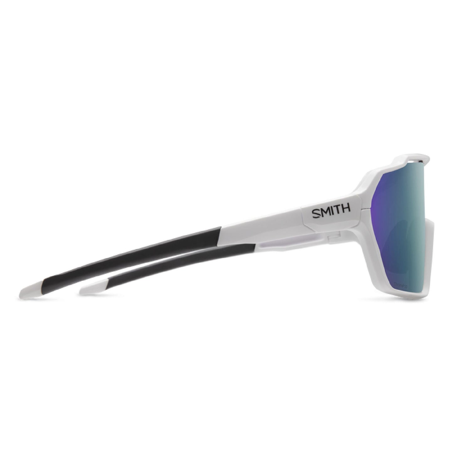Smith Shift MAG Sunglasses White ChromaPop Violet Mirror Sunglasses