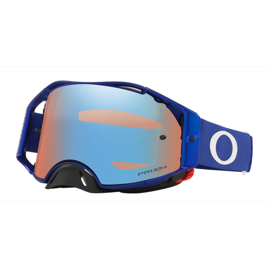 Oakley Airbrake MX Goggles Moto Blue Prizm MX Sapphire Iridium Bike Goggles
