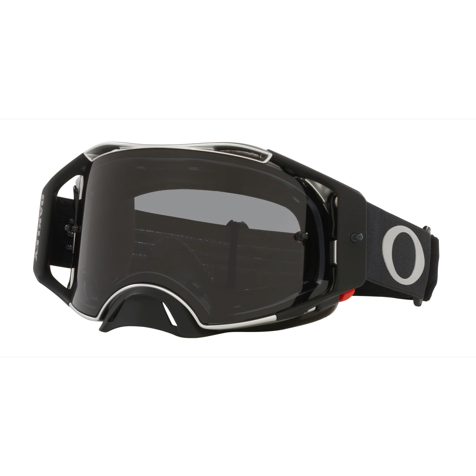 Oakley Airbrake MX Goggles Tuff Blocks Gunmetal Black Dark Grey Bike Goggles