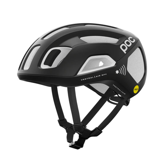POC Ventral Air MIPS NFC Helmet Uranium Black Hydrogen White Matte S Bike Helmets