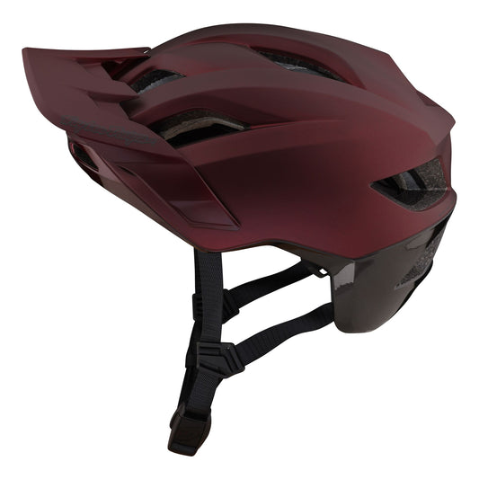 Troy Lee Designs Flowline SE MIPS Helmet Radian Burgundy Charcoal Bike Helmets