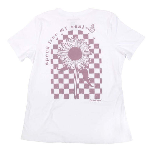 Fasthouse Women's Allure Tee White S SS Shirts