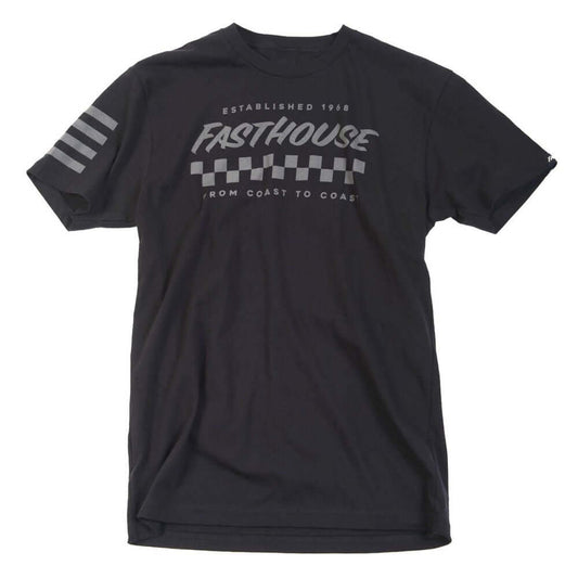 Fasthouse Youth Boys Faction Tee Black SS Shirts