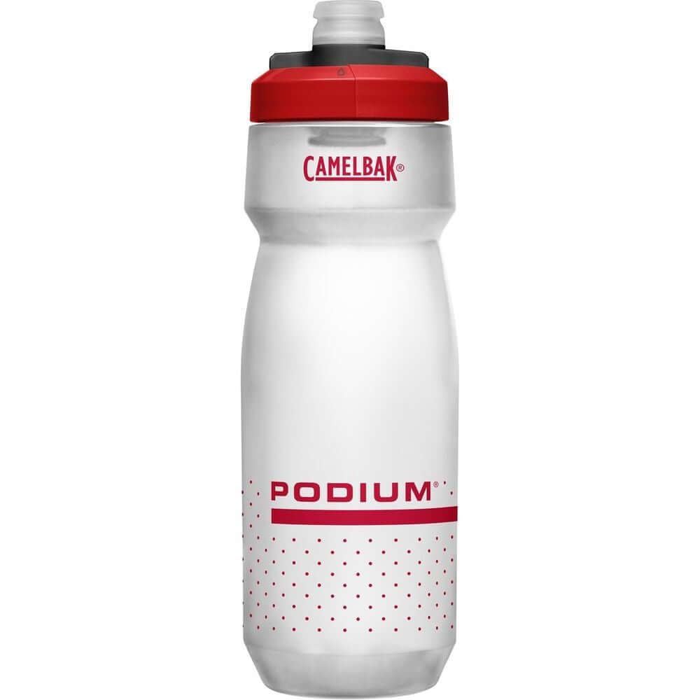 CamelBak Podium Water Bottle Fiery Red 24oz Water Bottles & Hydration Packs