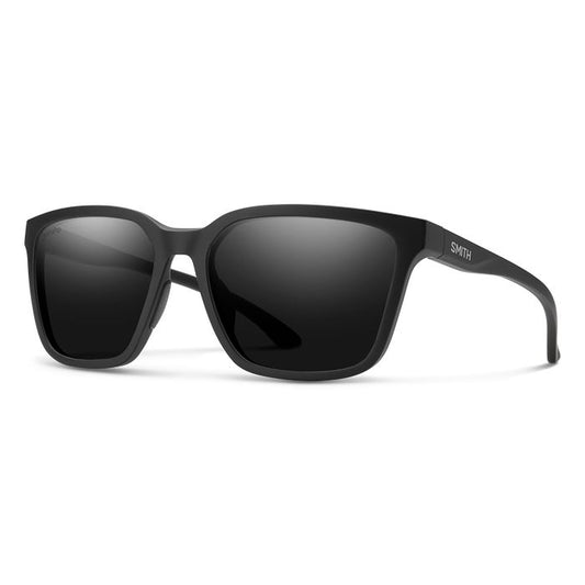 Smith Shoutout Sunglasses Matte Black ChromaPop Polarized Black Lens Sunglasses