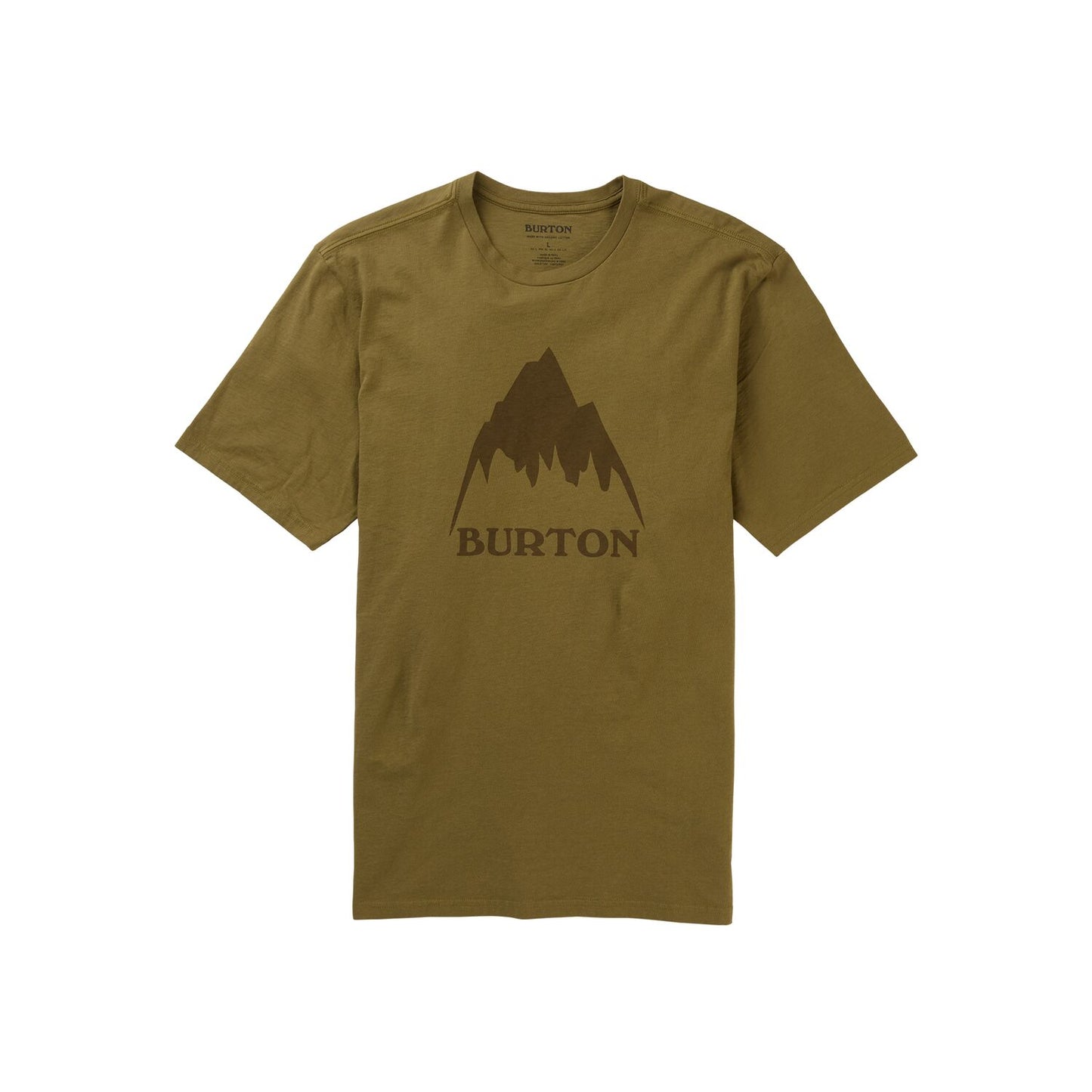 Burton Mountain High Short Sleeve T-Shirt Martini Olive XXS SS Shirts