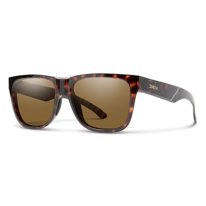 Smith Lowdown 2 Sunglasses Tortoise ChromaPop Glass Polarized Brown Lens Sunglasses