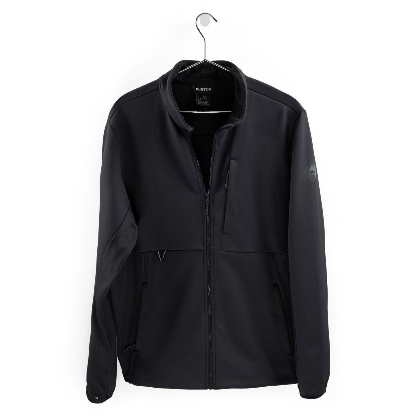 Men's Burton Multipath Full-Zip Fleece True Black XL Insulators & Fleece