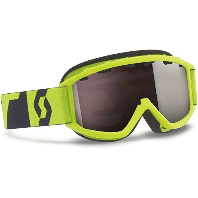 Scott Youth Jr Hookup Snow Goggle Yellow / Silver Chrome Snow Goggles