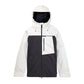 Men's Burton Lodgepole 2L Jacket Stout White True Black Snow Jackets