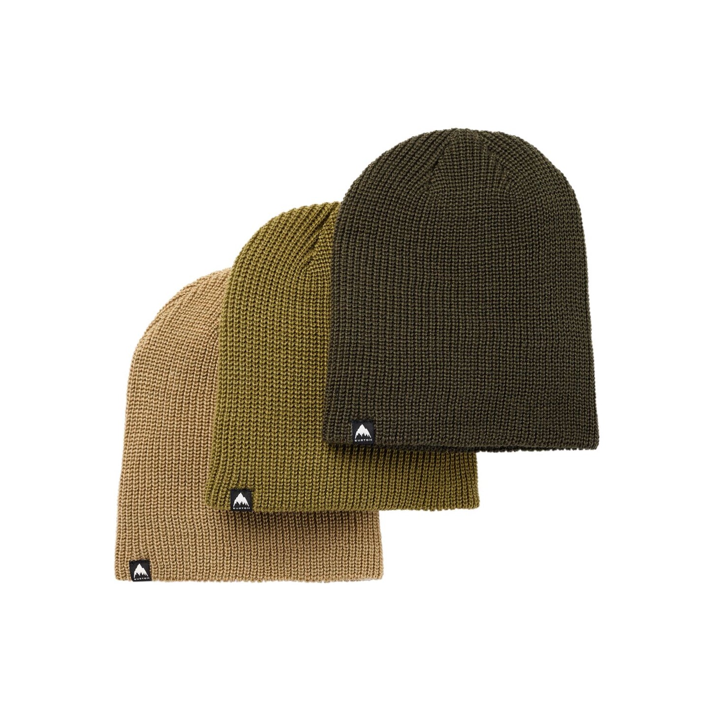 Kids' Burton Recycled DND Beanie - 3 Pack Forest Night Kelp Martini Olive OS Beanies