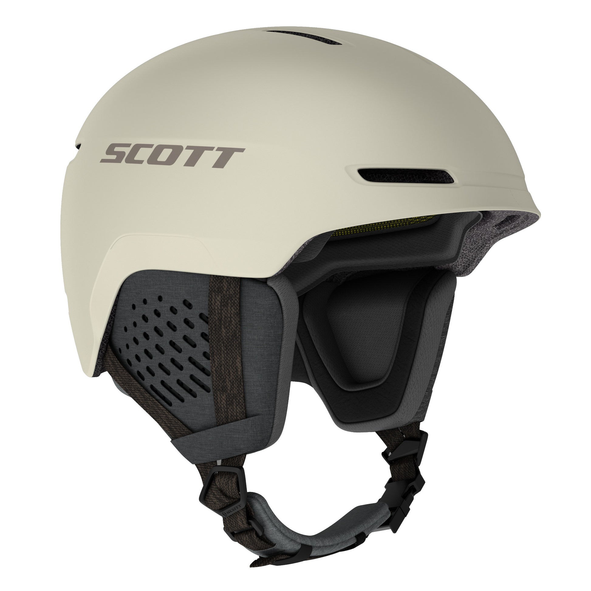 Scott Track Plus Snow Helmet Light Beige S Snow Helmets