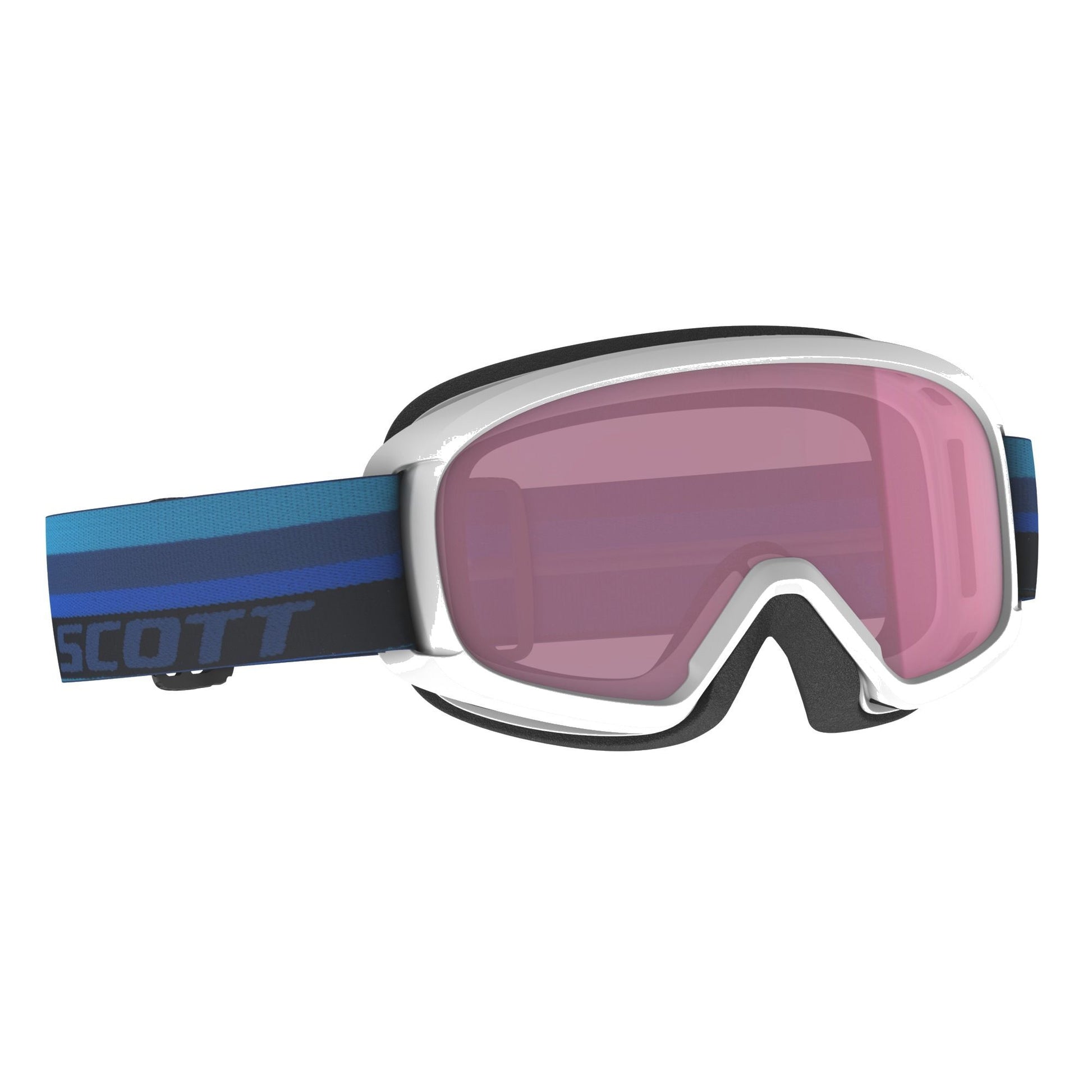 Scott Youth Jr Witty SGL Snow Goggle Breeze Blue Dark Blue Enhancer Snow Goggles