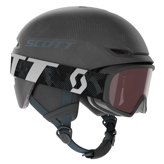 Scott Keeper 2 Plus + Jr Witty Goggle Combo Dark Grey Storm Grey Snow Helmets