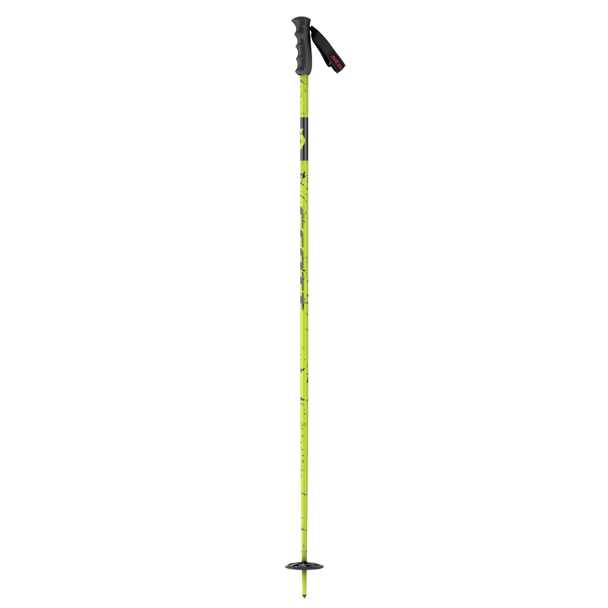 Scott Team Issue SRS Pole Fluo Yellow 135 Ski Poles