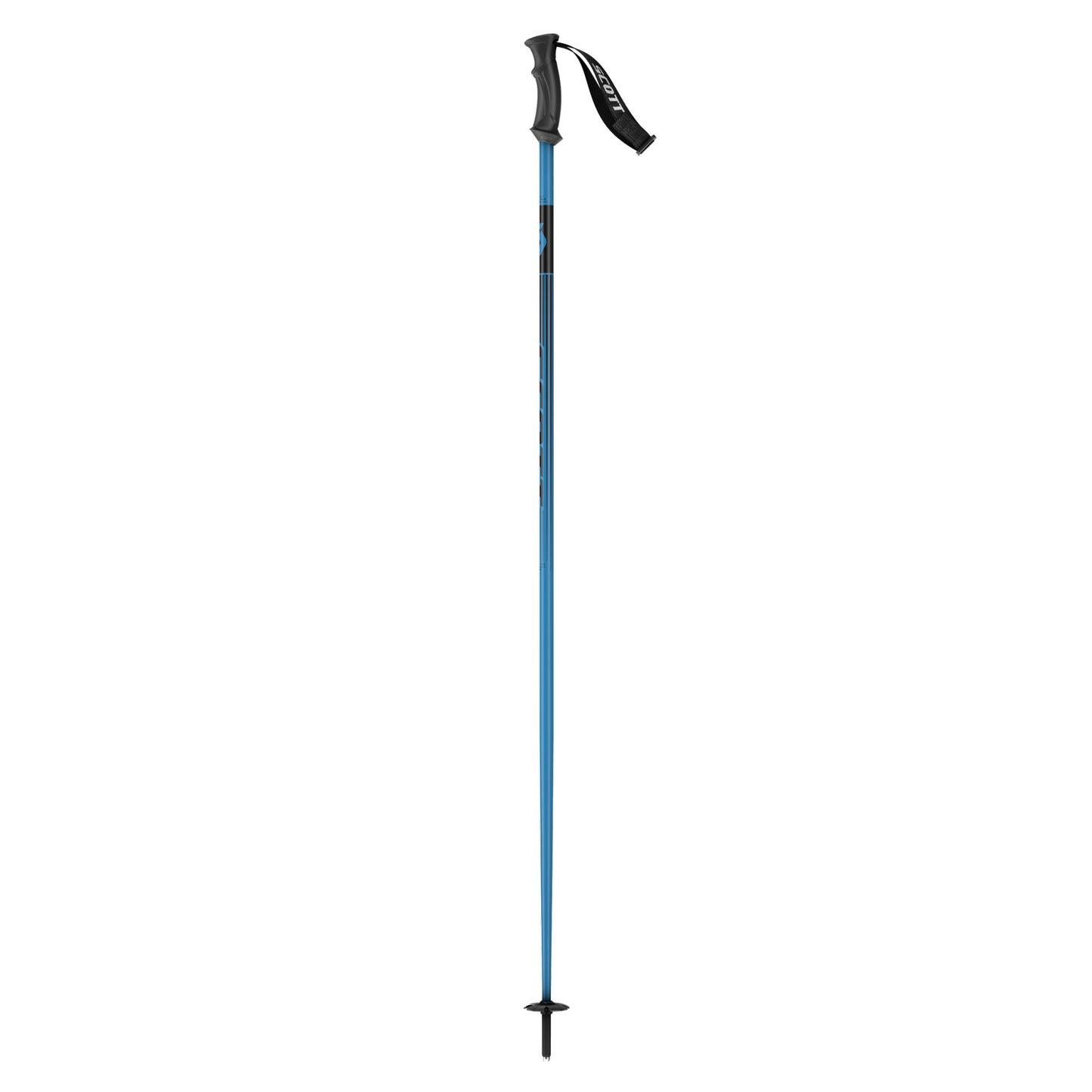 Scott 540 P-Lite Black Pole Blue 140 Ski Poles