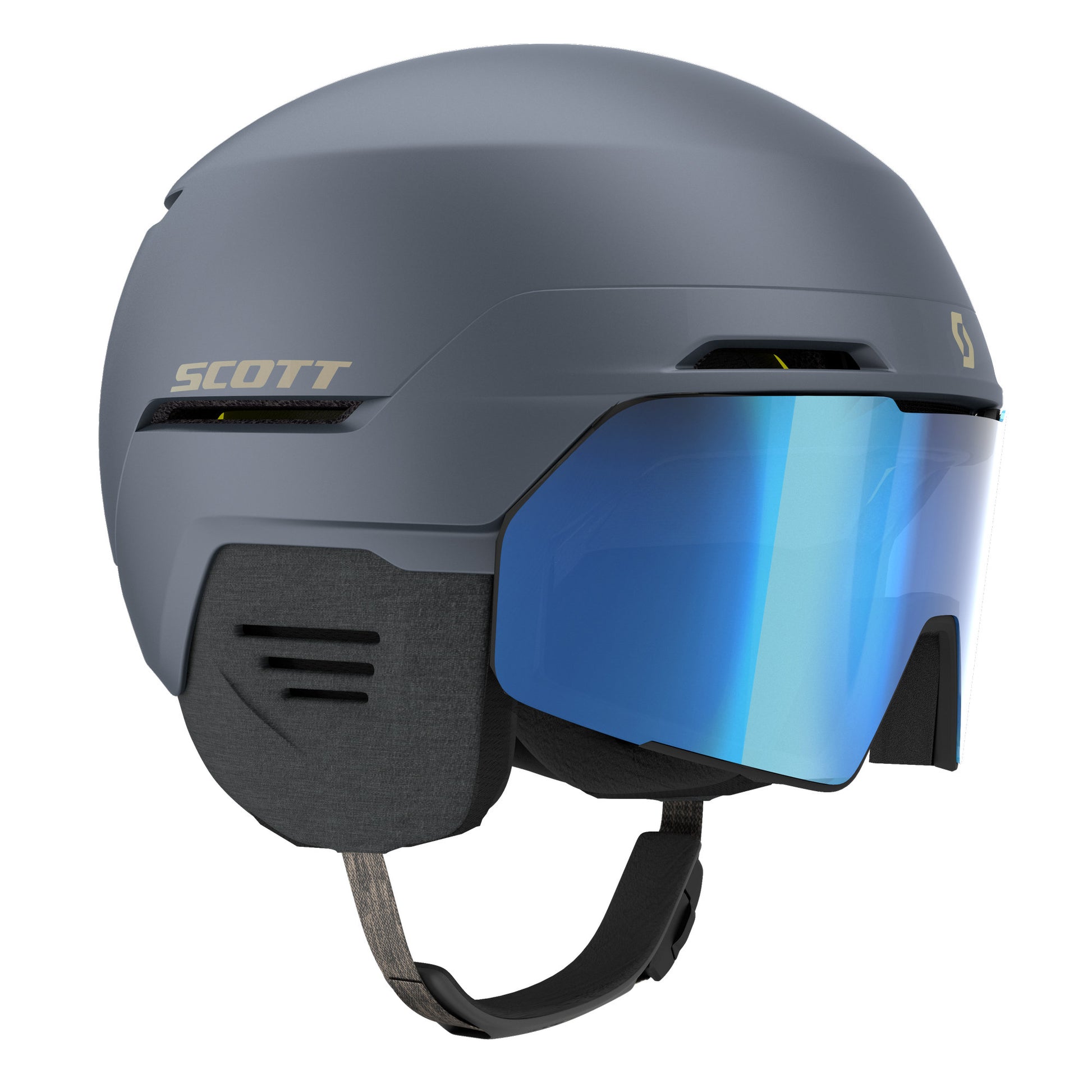 Scott Blend Plus Helmet Aspen Blue S Snow Helmets