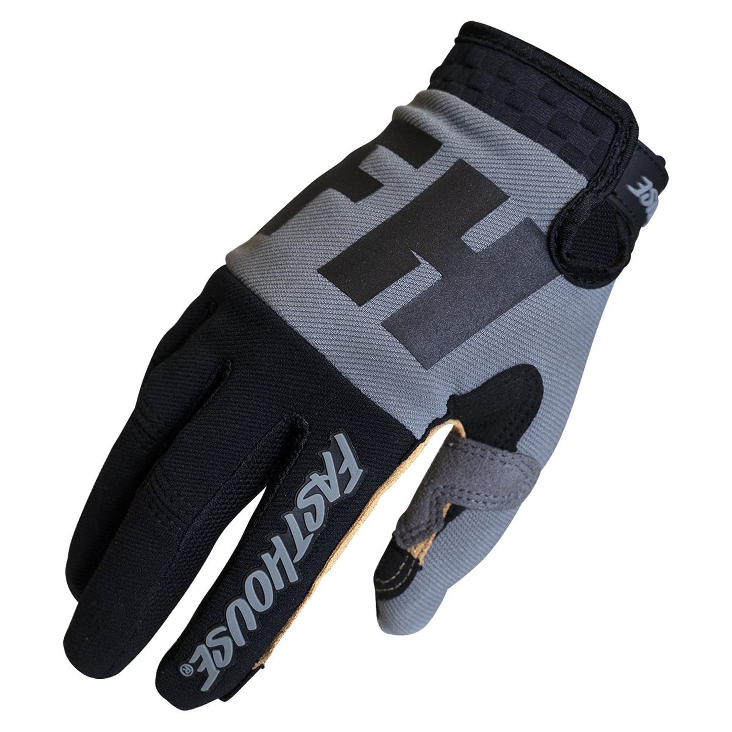 Fasthouse Speed Style Glove Remnant - Gray Black S Bike Gloves