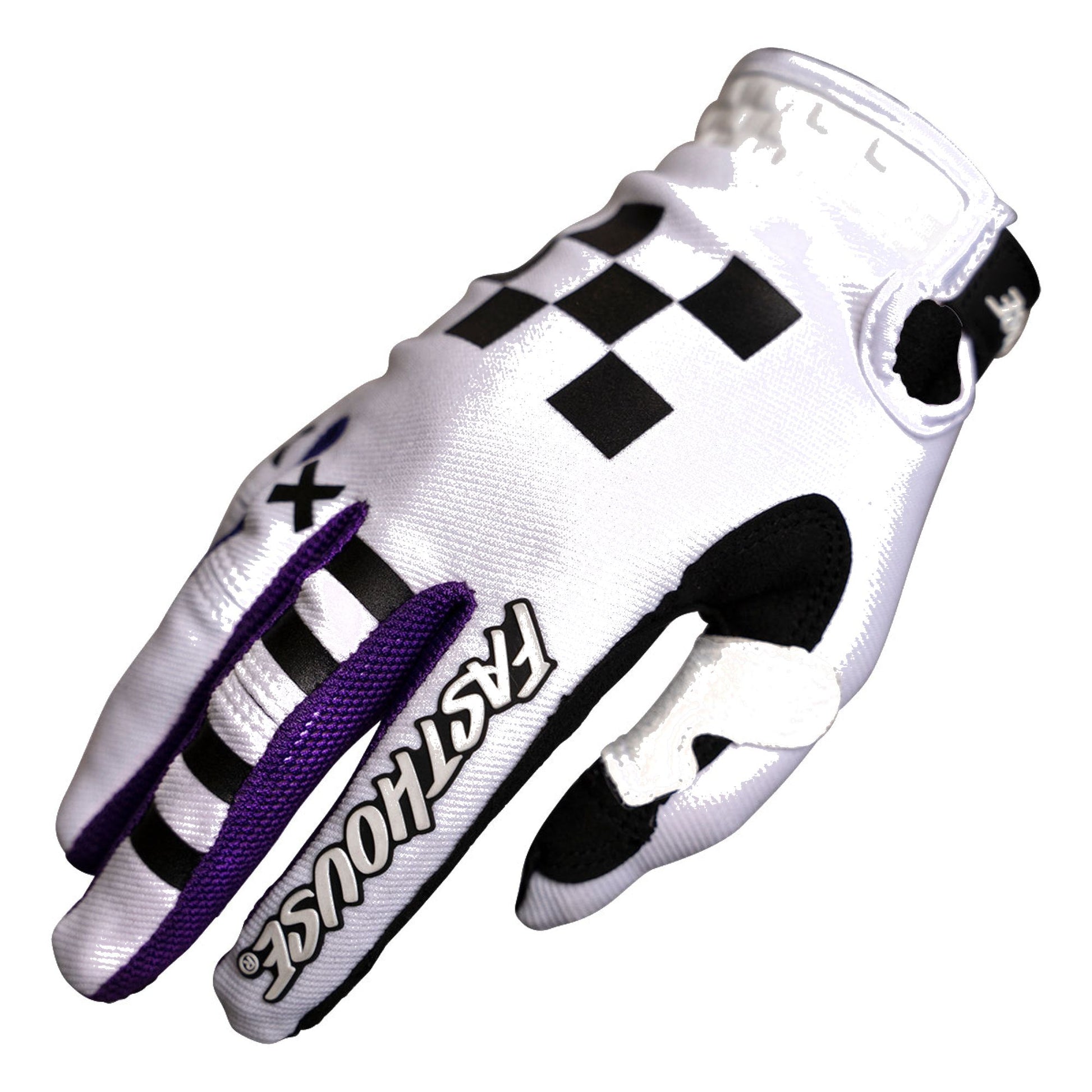Fasthouse Speed Style Glove Rufio - Black White M Bike Gloves