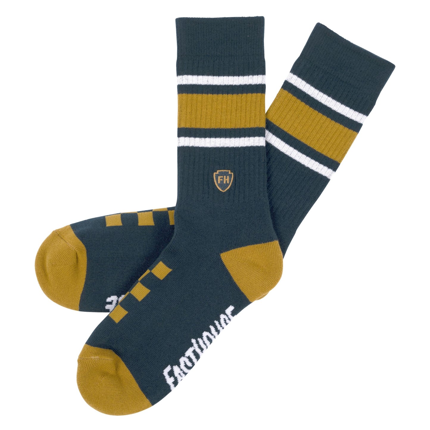 Fasthouse Venice Sock Navy Gold Socks