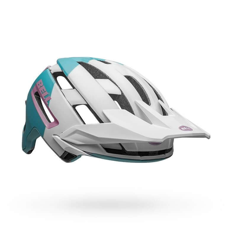Bell Super Air MIPS Helmet - OpenBox Matte Gloss White Purple L Bike Helmets