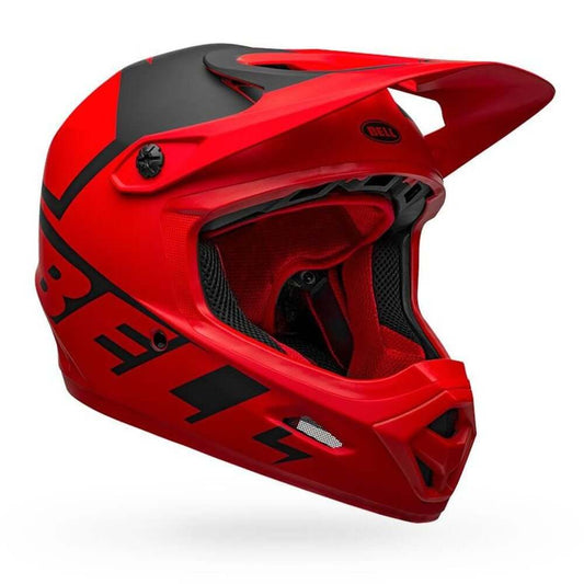 Bell Transfer Helmet - OpenBox Slice Matte Red Black L Bike Helmets