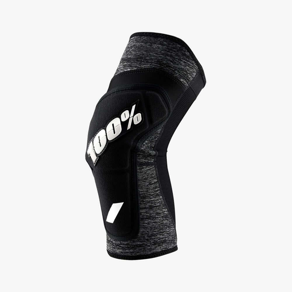 100% Ridecamp Knee Guards Grey Heather Black M Protective Gear