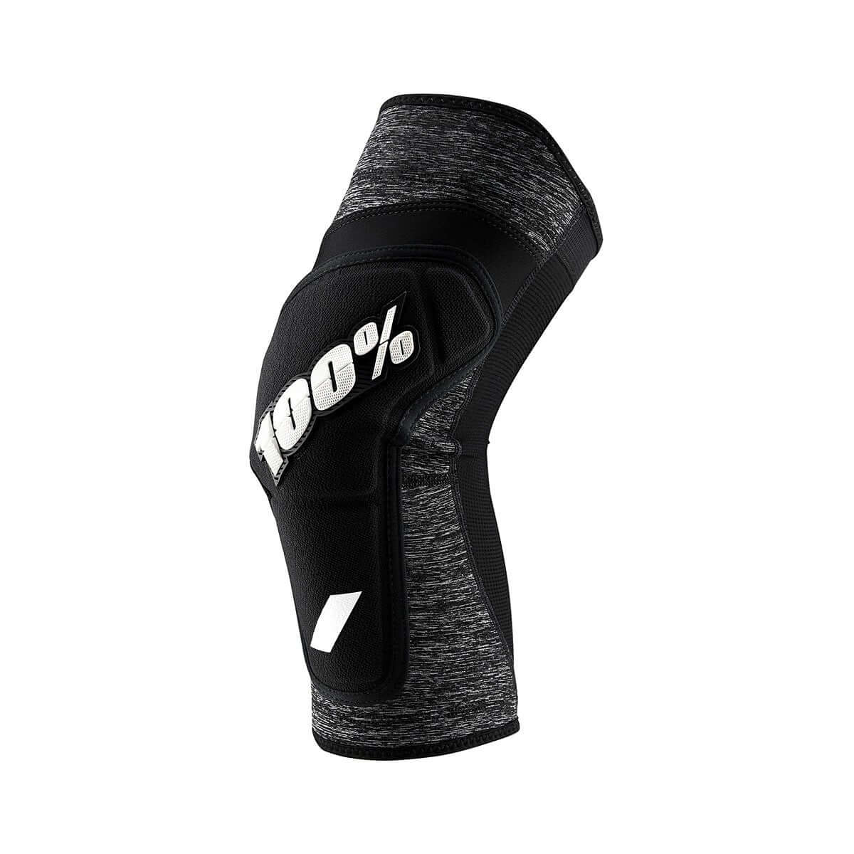 100% Ridecamp Knee Guards Grey Heather Black S Protective Gear