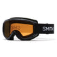 Smith Cascade Classic Snow Goggle Black Gold Lite Snow Goggles