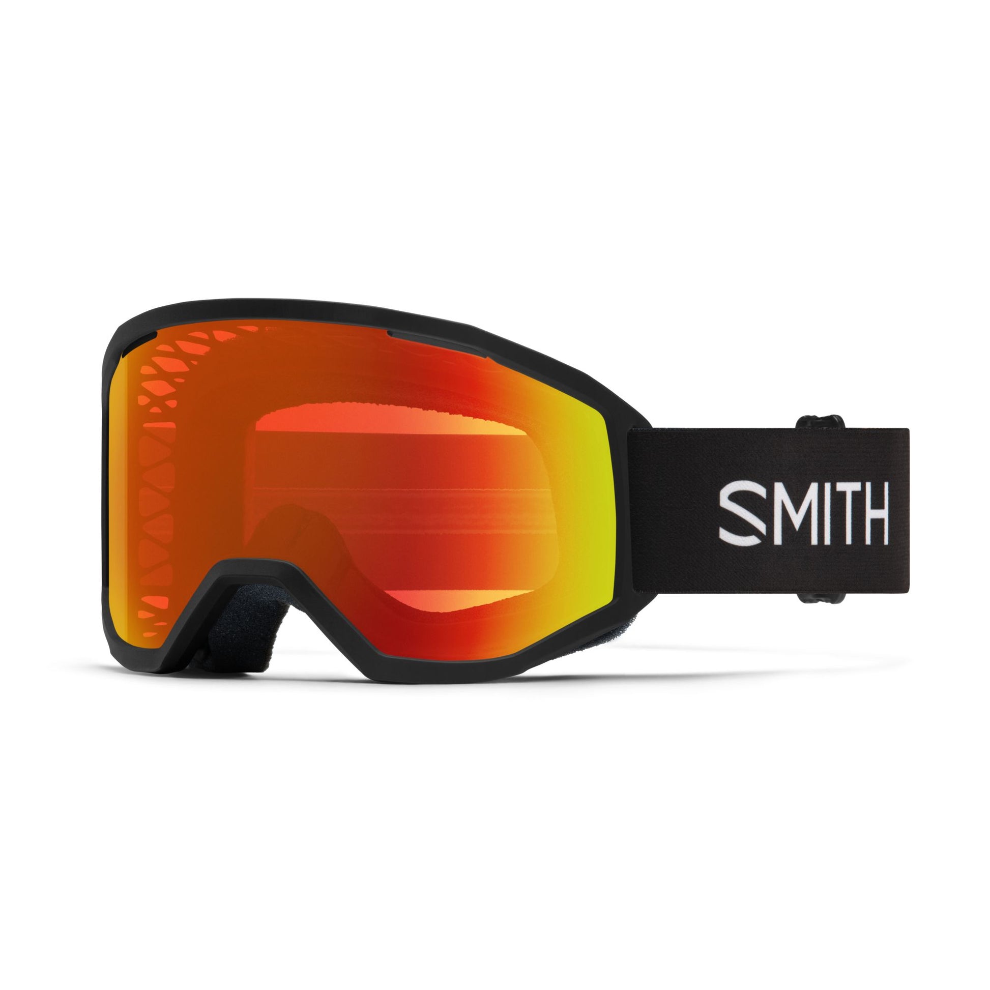 Smith Loam MTB Goggles Black Red Mirror Bike Goggles