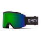 Smith Squad XL Snow Goggle Black ChromaPop Sun Green Mirror Snow Goggles