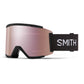 Smith Squad XL Snow Goggle Black ChromaPop Sun Black Gold Mirror Snow Goggles