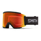 Smith Squad XL Snow Goggle Black ChromaPop Everyday Red Mirror Snow Goggles