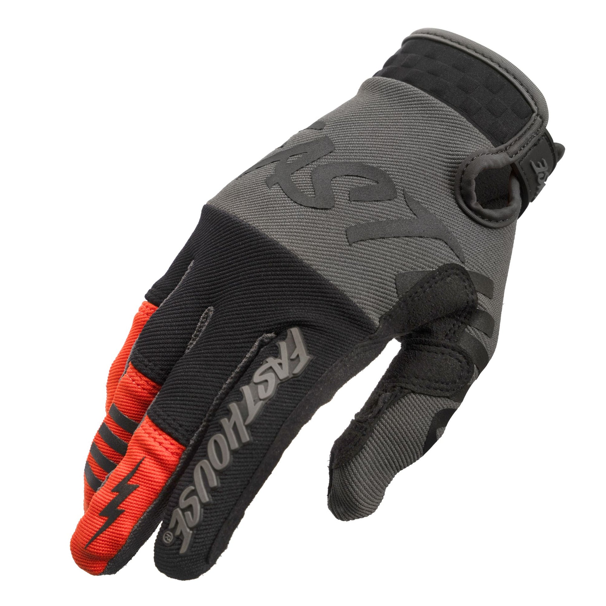 Fasthouse Speed Style Glove Sector - Gray Black Bike Gloves
