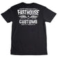 Fasthouse Tremor Tech Tee Black S SS Shirts