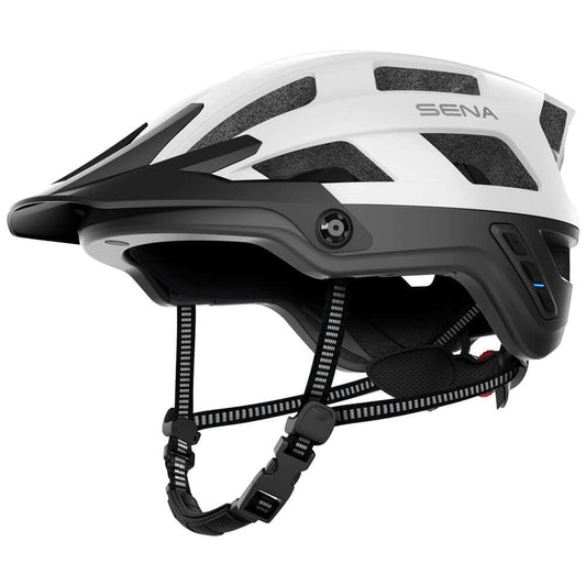 Sena M1 Evo Smart MTB Helmet Matt White M Bike Helmets
