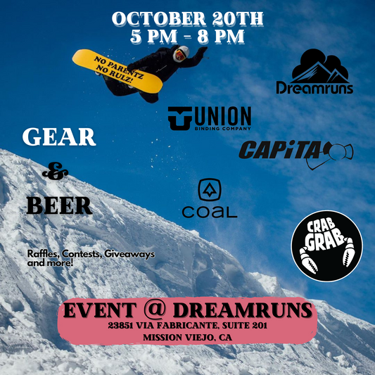 Union, Capita, Coal and Crab Grab Gear and Beer 10/20