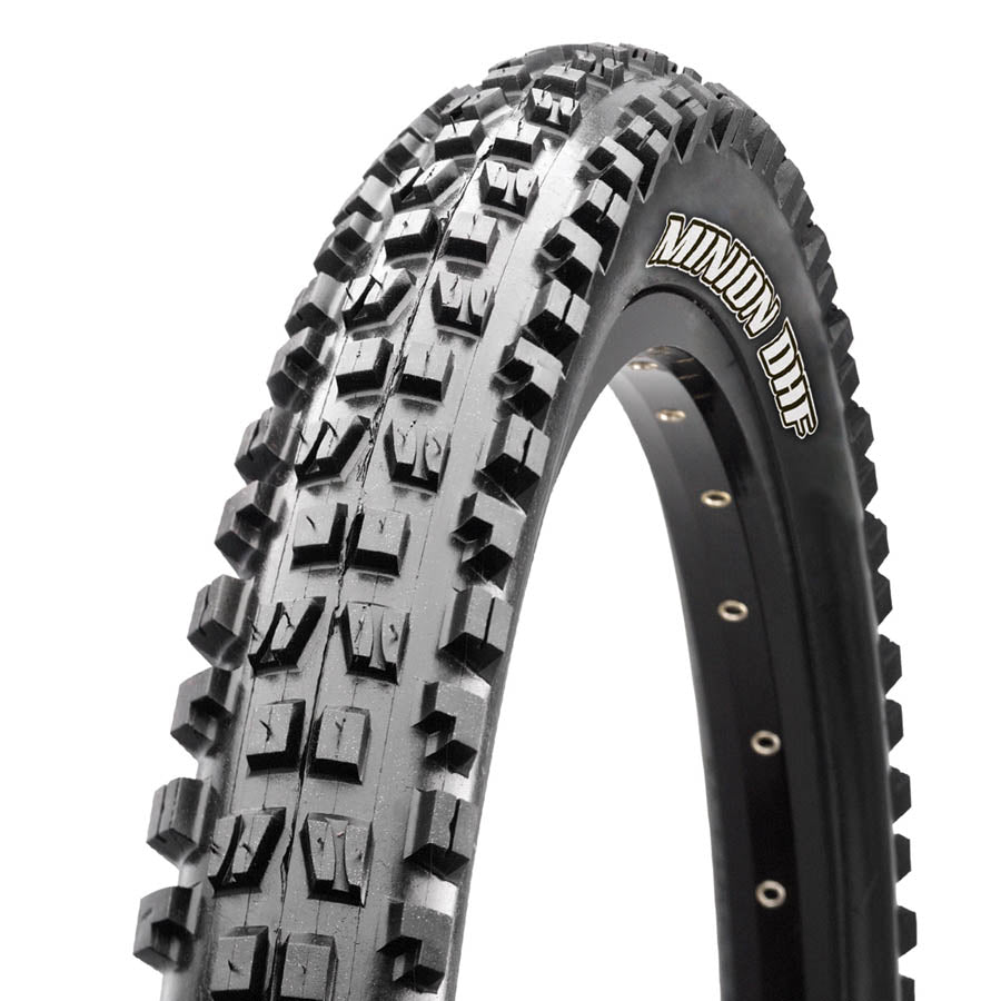 Maxxis Minion DHF Tire - 29 x 2.5 Tubeless Folding BLK 3C Maxx Grip DH Wide Trail - Maxxis Tires