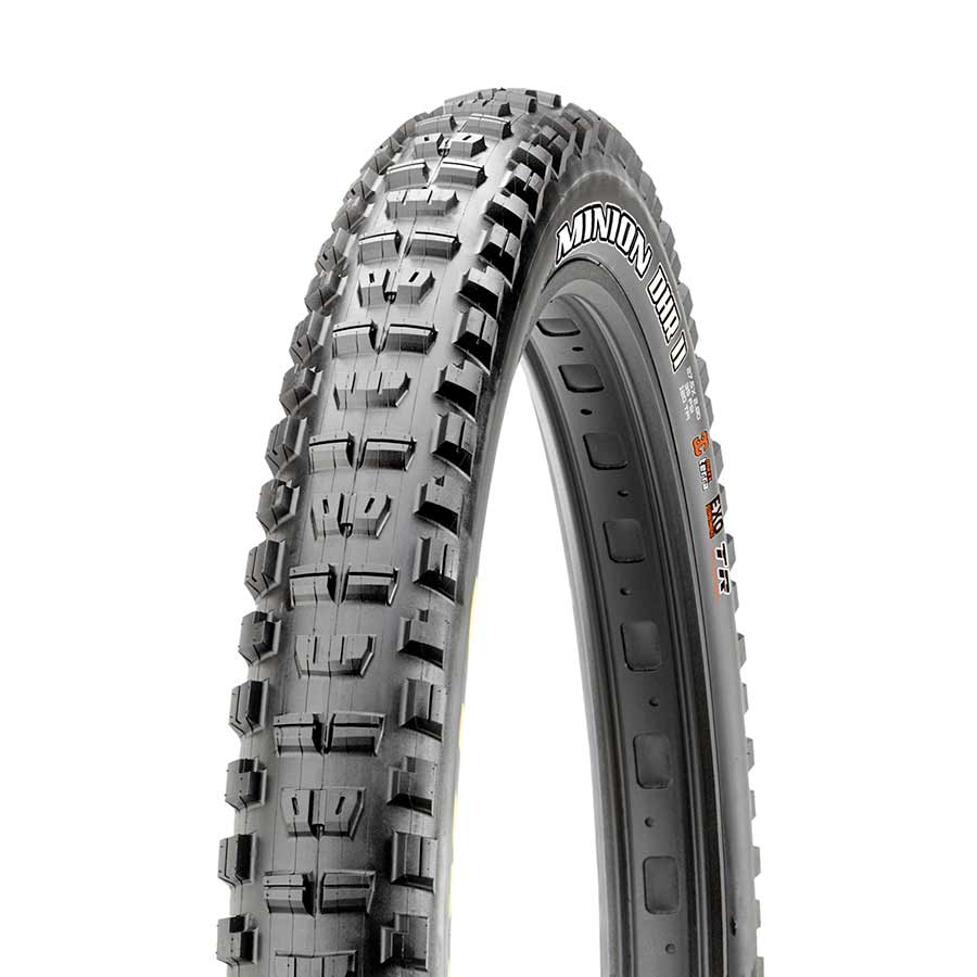 Maxxis Minion DHR II Tire - 27.5 x 2.4 Tubeless Folding BLK 3C MaxxGrip DH Wide Trail - Maxxis Tires