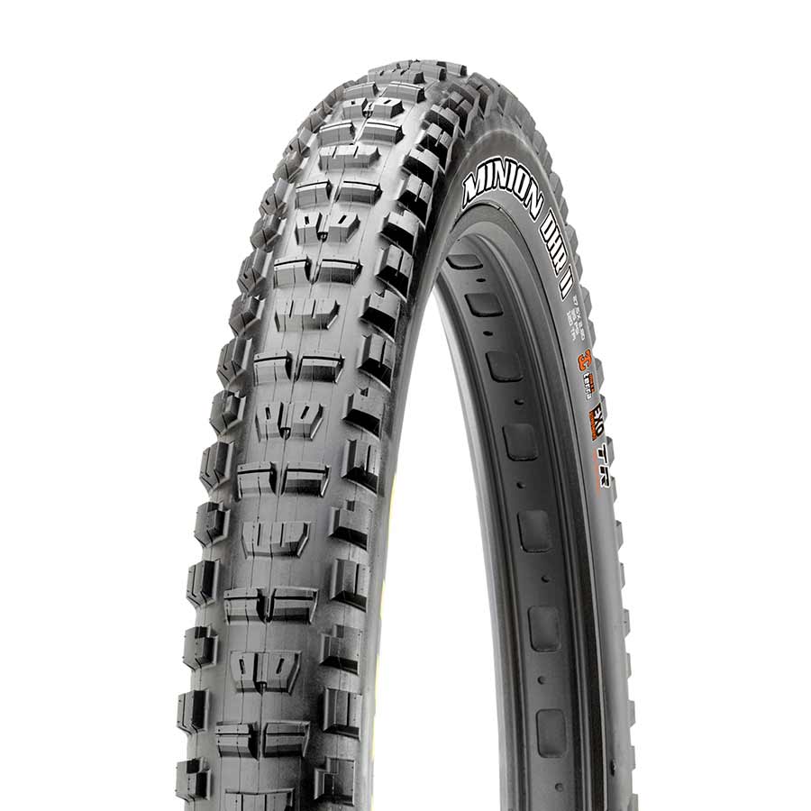 Maxxis Minion DHR II Tire - 27.5 x 2.8 Tubeless Folding BLK 3C MaxxTerra EXO+ - Maxxis Tires