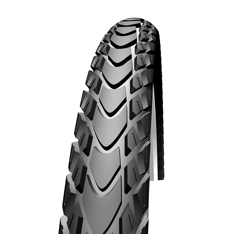 Schwalbe Marathon Mondial Tire 700x50C Folding Clincher TravelStar DD V-Guard 67TPI Black - Schwalbe Tires