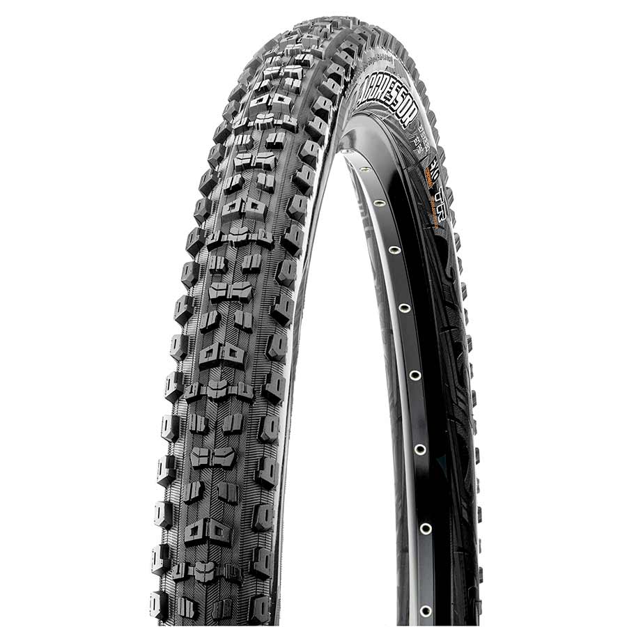 Maxxis Aggressor Tire - 29 x 2.3 Tubeless Folding Black Dual EXO - Maxxis Tires