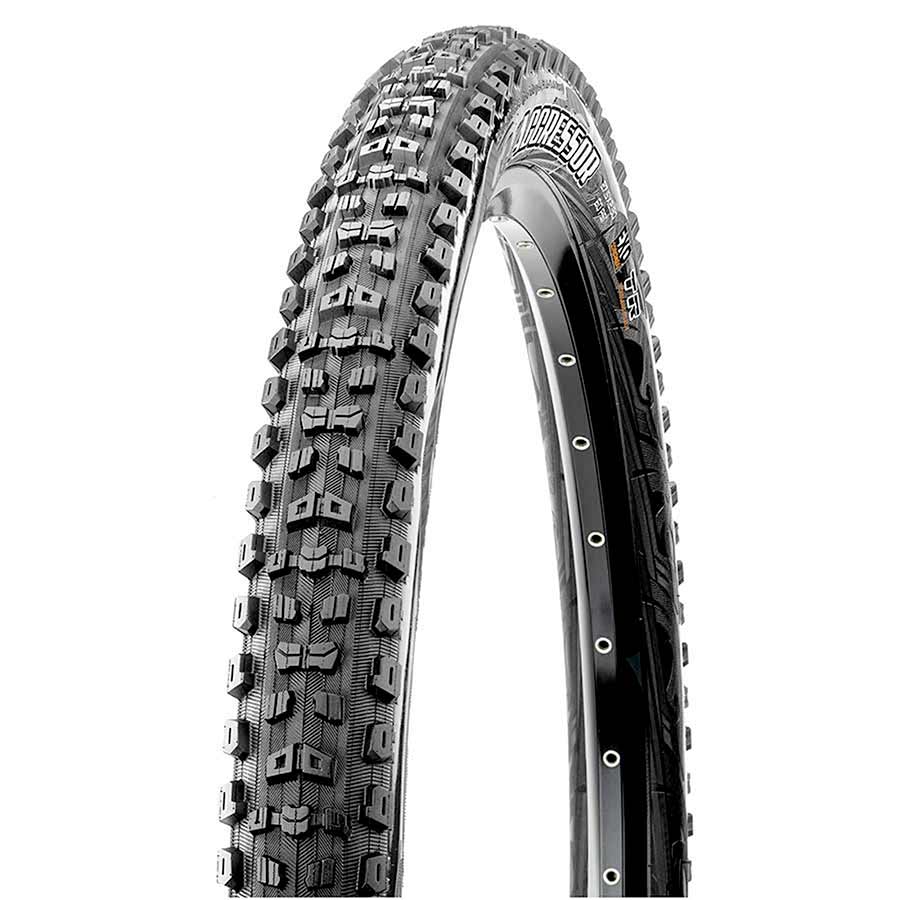 Maxxis Aggressor Tire - 27.5 x 2.5 Tubeless Folding BLK Dual EXO Wide Trail - Maxxis Tires