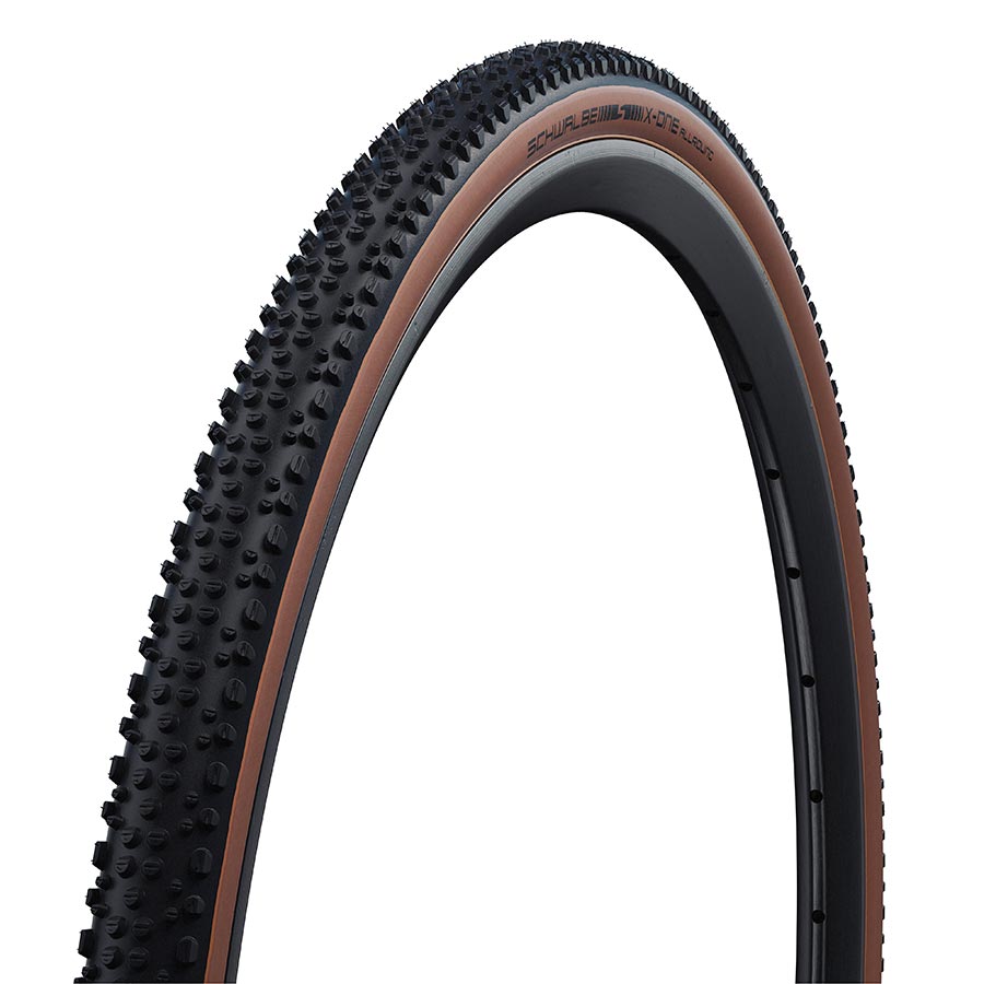 Schwalbe X-One Allround Hybrid Tire 700x33C Folding Tubeless Ready Addix RaceGuard 67TPI Bronze - Schwalbe Tires