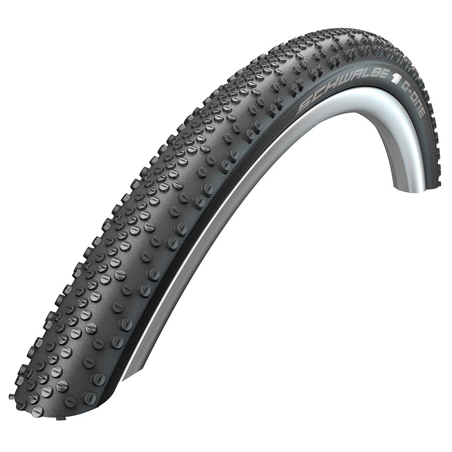 Schwalbe G-One Bite Tire - 700 x 40 / 28 x 1.5 Tubeless Folding BLK Addix SpeedGrip - Schwalbe Tires